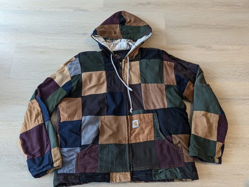 Carhartt patchwork jacke - carhartt,