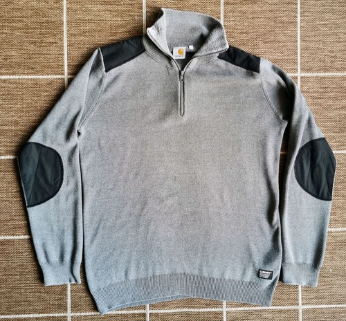 Carhartt wip strickjacke grau - carhartt,