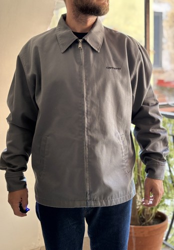 Carhartt grey work jacket - carhartt,